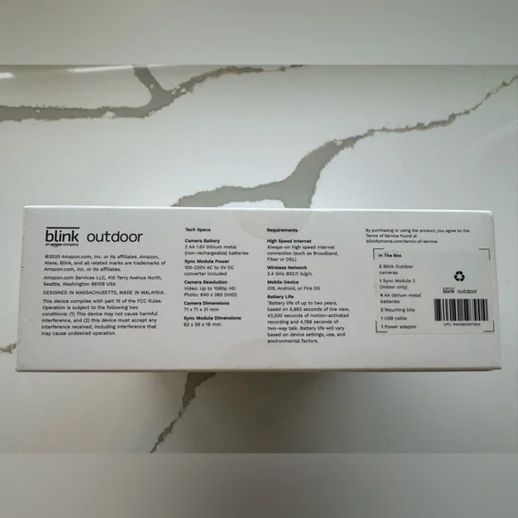 Blink Outdoor Wireless 2 camera system - Picture 4 of 4